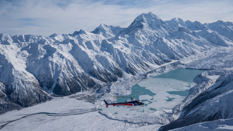 The Helicopter Line Mount Cook Scenic Flight with Panoramic Views