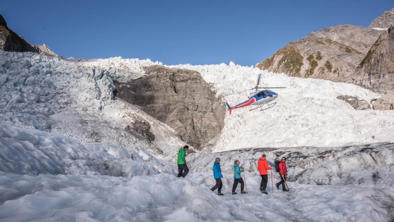 The Helicopter Line Franz Joseph Glacier Heli Hike Walking on a Glacier